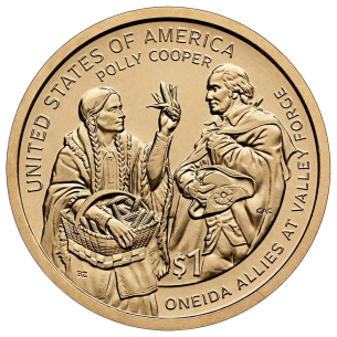 Монета 1 долар США 2026 - Сакагавея (Native American)