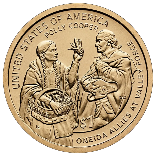 Монета 1 долар США 2026 - Сакагавея (Native American)