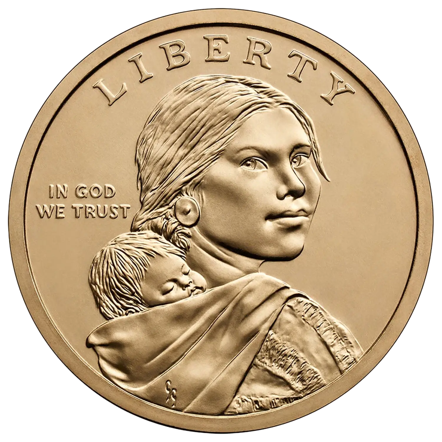 Монета 1 долар США 2024 - Сакагавея (Native American) – купити