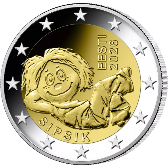 2 Euro Estonia Coin 2026 - Sipsik | Coinshop