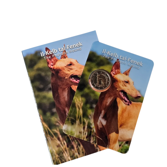 Монета 2 Euro Мальта 2026 - Фараоновий хорт - Буклет | Coinshop