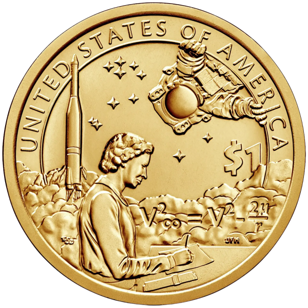 Монета 1 долар США 2019 - Сакагавея (Native American) - Корінні американці в космічній програмі | Coinshop