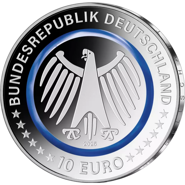 Монета 10 Euro Німеччина 2025 -  Федеральне агентство з технічної допомоги (THW) | Coinshop