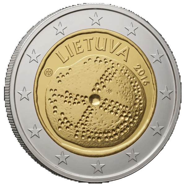 Монета 2 Euro Литва 2016 - Балтійська культура | Coinshop